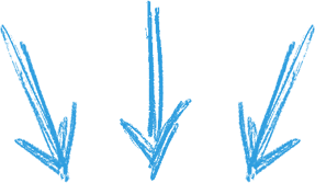 arrow blue arrow blue